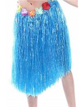 blue hawaiian hulaskirt